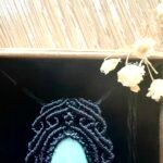 Talisman macramé turquoise africaine fait main