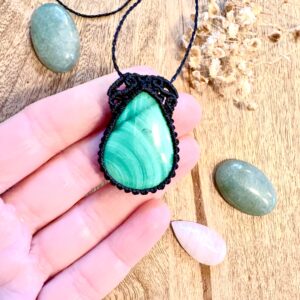 Médaillon malachite